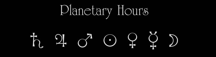 You are currently viewing Planetary Hours.