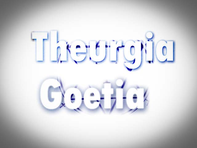 You are currently viewing Theurgia Goetia: Talisman.