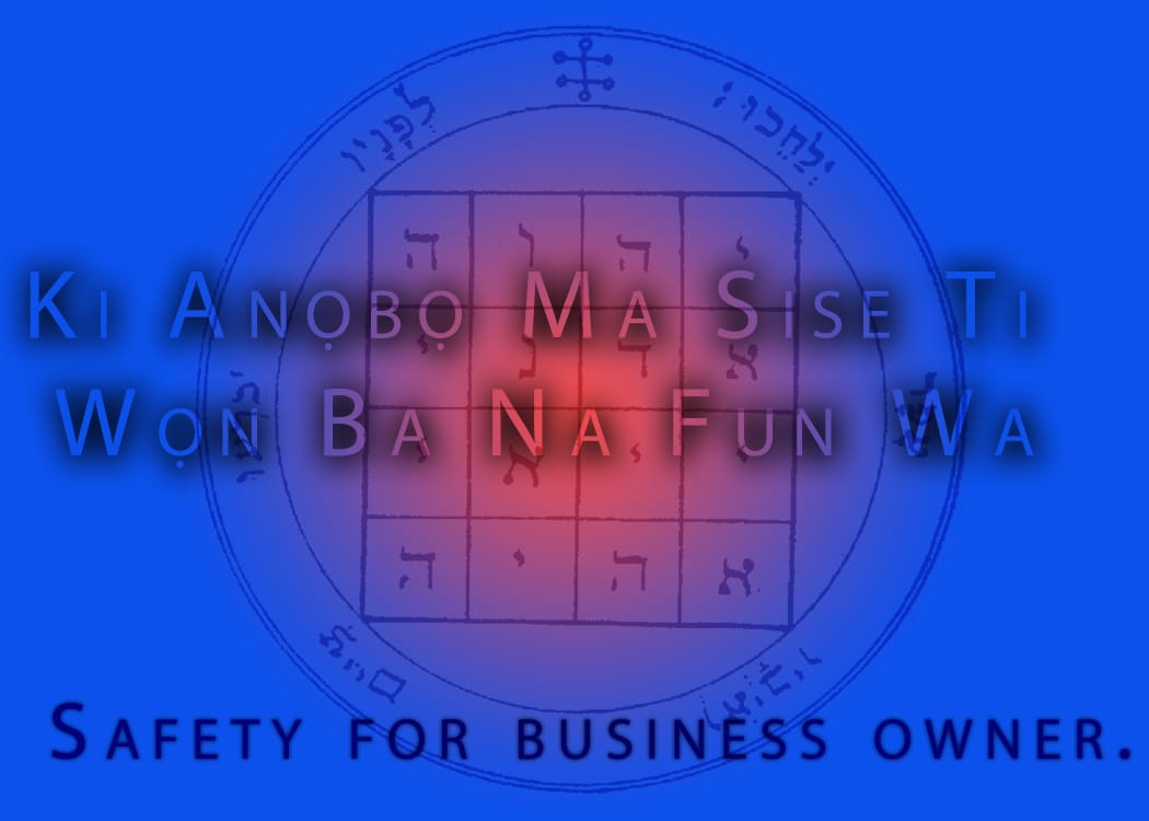 Ki Anọbọ Ma Ṣiṣe Ti Wọn Ba Na Fun Wa (Safety For Business Women and Men)
